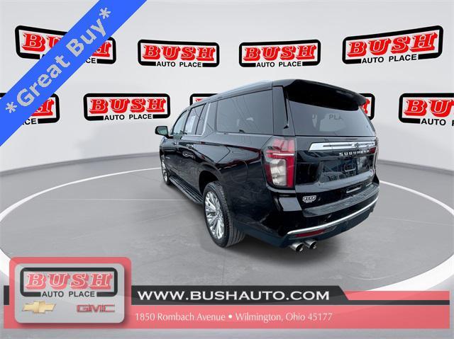 used 2021 Chevrolet Suburban car, priced at $33,500