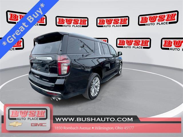 used 2021 Chevrolet Suburban car, priced at $33,500