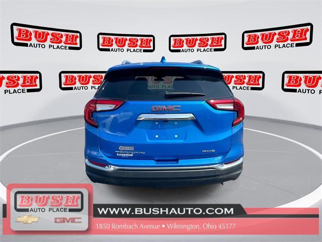 used 2024 GMC Terrain car, priced at $25,500