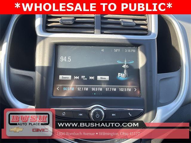 used 2017 Chevrolet Sonic car, priced at $4,500