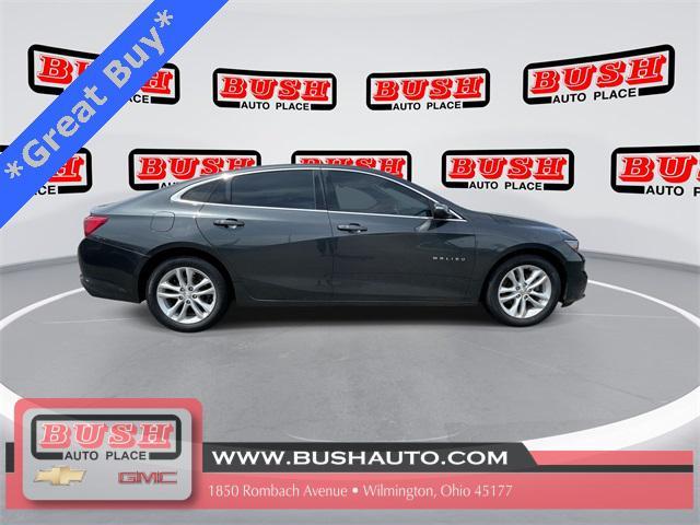 used 2017 Chevrolet Malibu car, priced at $12,500