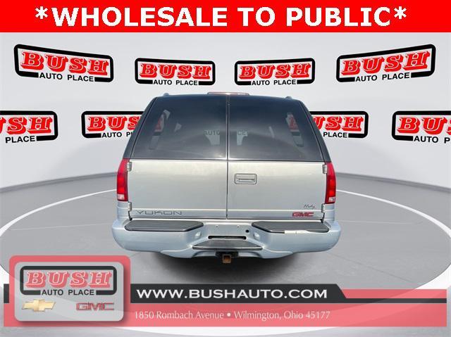 used 2000 GMC Yukon car, priced at $4,236