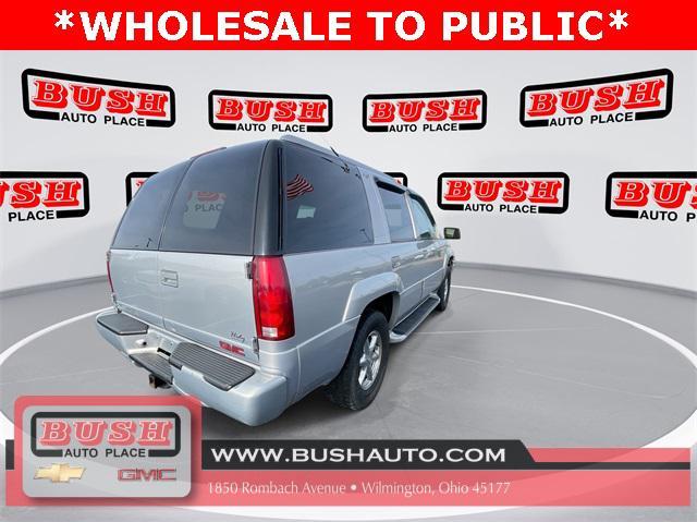 used 2000 GMC Yukon car, priced at $4,236