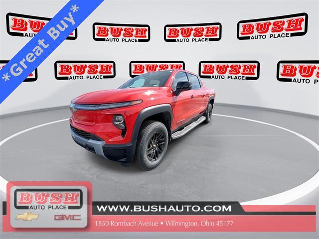 new 2025 Chevrolet Silverado EV car, priced at $71,096