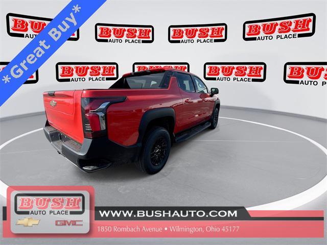 new 2025 Chevrolet Silverado EV car, priced at $71,096