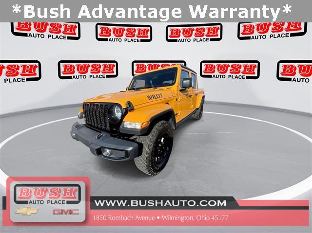 used 2021 Jeep Gladiator car, priced at $26,813