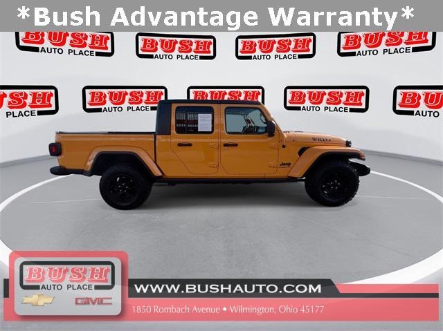 used 2021 Jeep Gladiator car, priced at $26,813