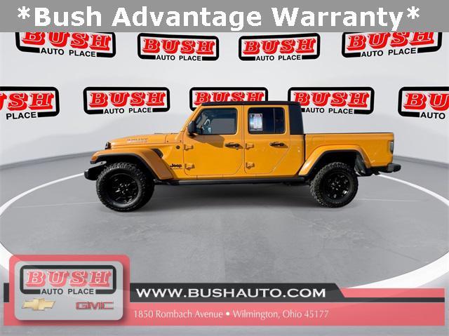 used 2021 Jeep Gladiator car, priced at $26,813