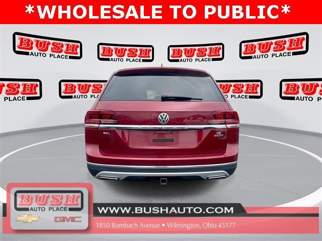 used 2018 Volkswagen Atlas car, priced at $8,500