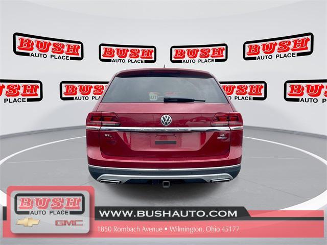 used 2018 Volkswagen Atlas car, priced at $10,500