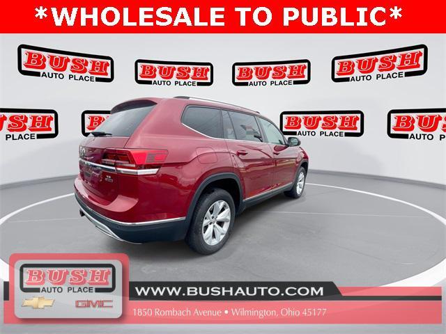 used 2018 Volkswagen Atlas car, priced at $8,500