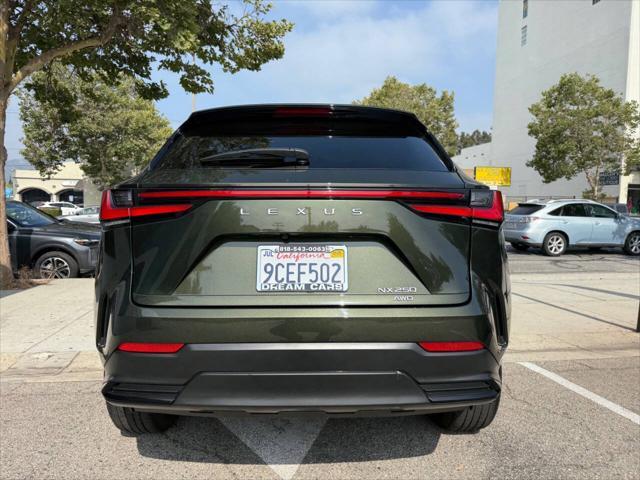 used 2022 Lexus NX 250 car, priced at $33,995