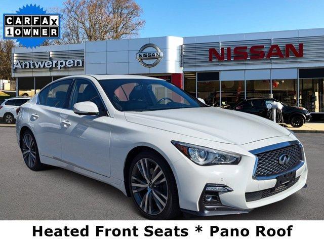 used 2021 INFINITI Q50 car, priced at $30,500