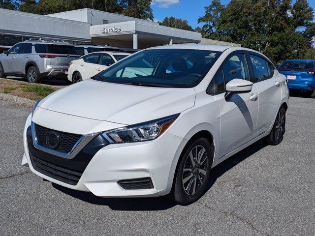 used 2021 Nissan Versa car, priced at $15,000