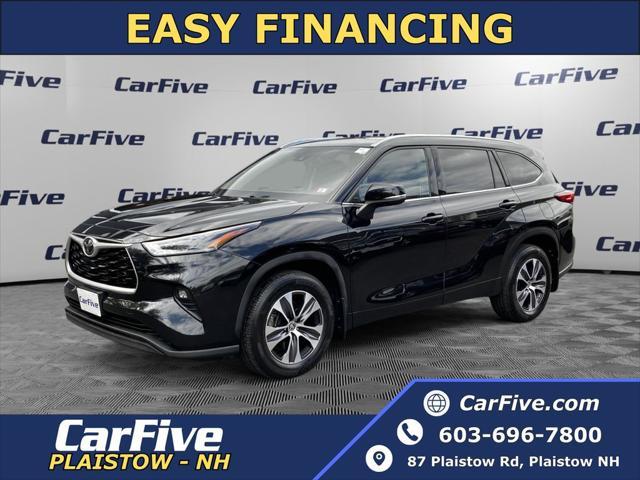 used 2021 Toyota Highlander car, priced at $29,200