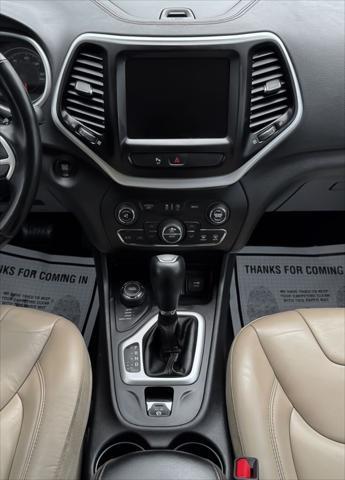 used 2018 Jeep Cherokee car, priced at $15,000
