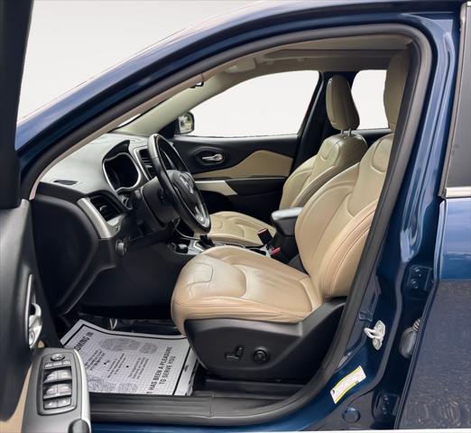 used 2018 Jeep Cherokee car, priced at $15,000