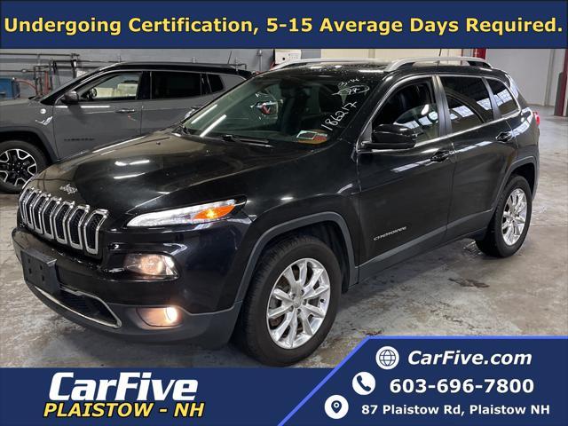 used 2016 Jeep Cherokee car, priced at $18,500