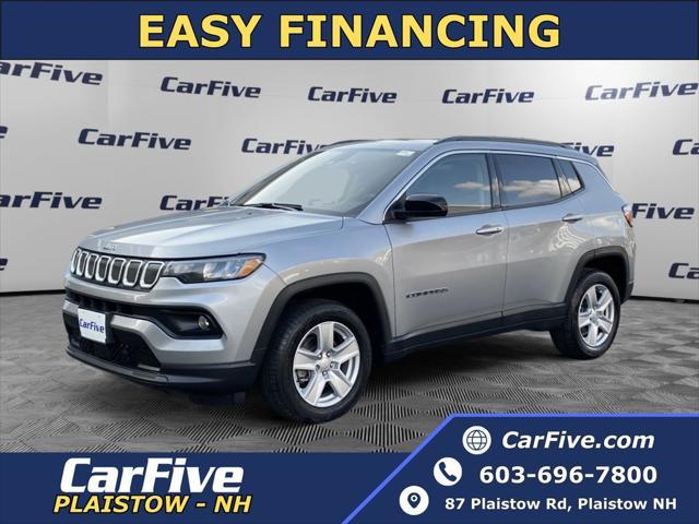 used 2022 Jeep Compass car, priced at $15,500