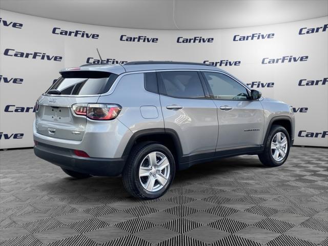 used 2022 Jeep Compass car, priced at $15,500