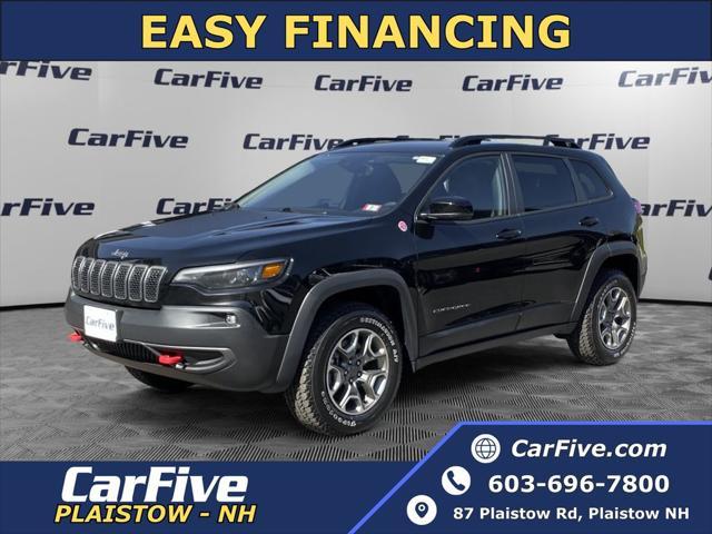 used 2022 Jeep Cherokee car, priced at $26,400