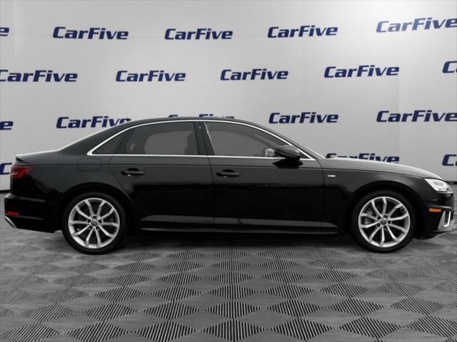 used 2019 Audi A4 car, priced at $17,600