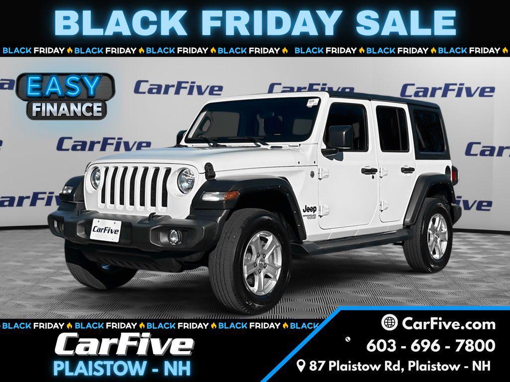 used 2021 Jeep Wrangler Unlimited car, priced at $28,900