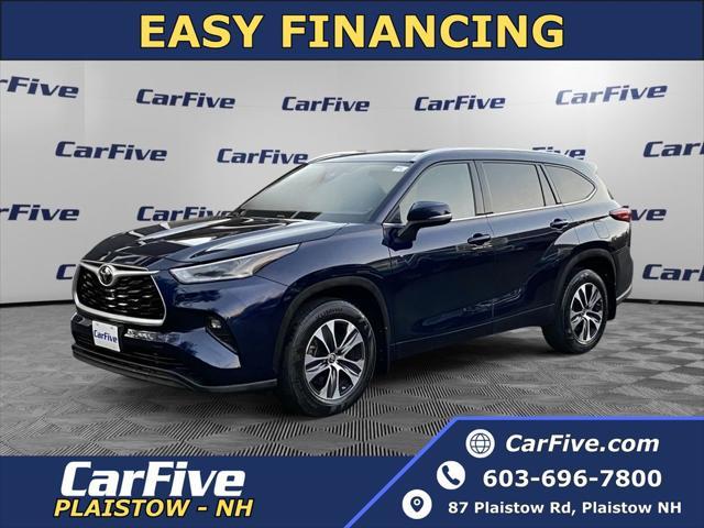 used 2021 Toyota Highlander car, priced at $28,300