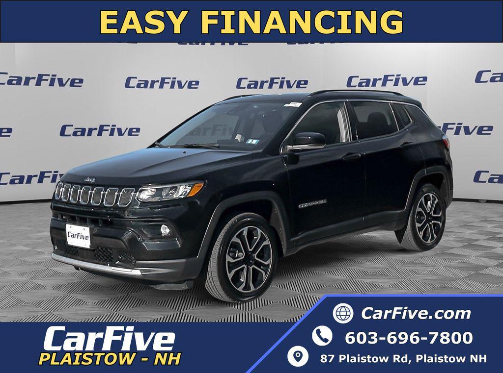 used 2022 Jeep Compass car, priced at $23,200