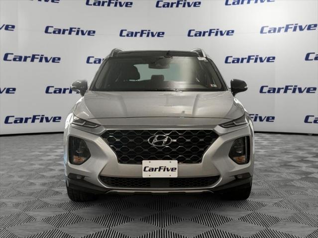 used 2019 Hyundai Santa Fe car, priced at $19,300