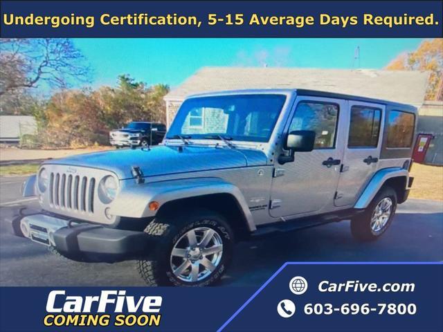 used 2015 Jeep Wrangler Unlimited car, priced at $19,900