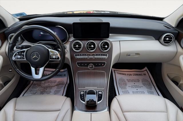 used 2021 Mercedes-Benz C-Class car, priced at $23,900