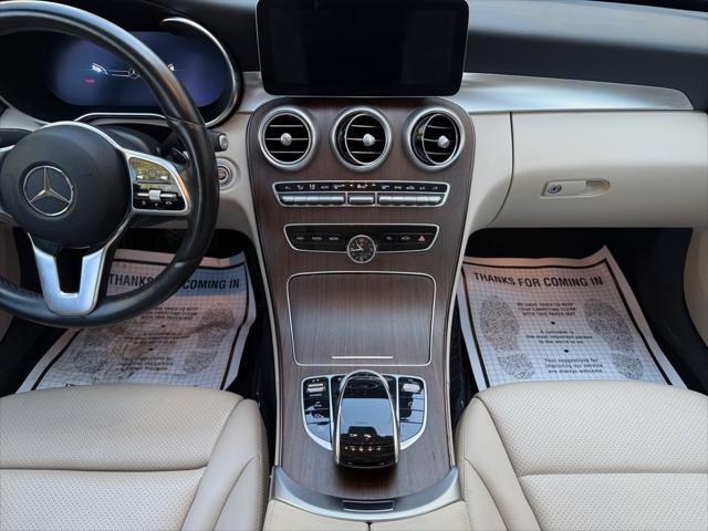 used 2021 Mercedes-Benz C-Class car, priced at $23,900