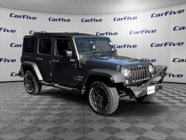 used 2017 Jeep Wrangler Unlimited car, priced at $18,500