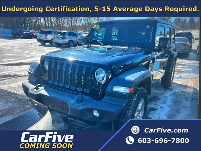 used 2018 Jeep Wrangler Unlimited car, priced at $21,500