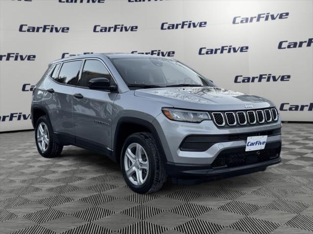 used 2023 Jeep Compass car, priced at $21,900