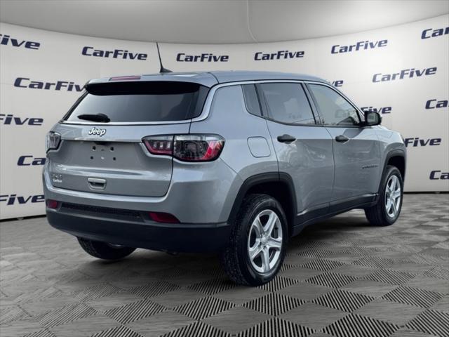 used 2023 Jeep Compass car, priced at $21,900