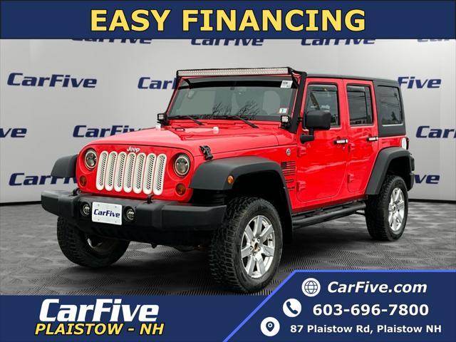 used 2013 Jeep Wrangler Unlimited car, priced at $15,500