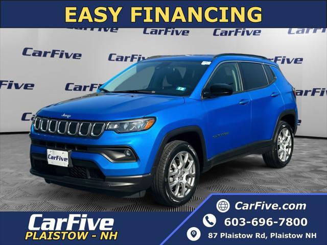 used 2022 Jeep Compass car, priced at $23,900