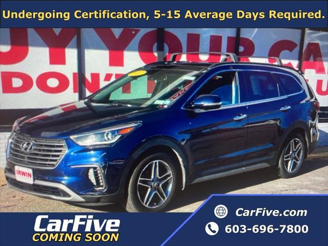 used 2017 Hyundai Santa Fe car, priced at $13,900