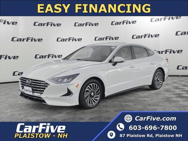 used 2021 Hyundai Sonata Hybrid car, priced at $15,900