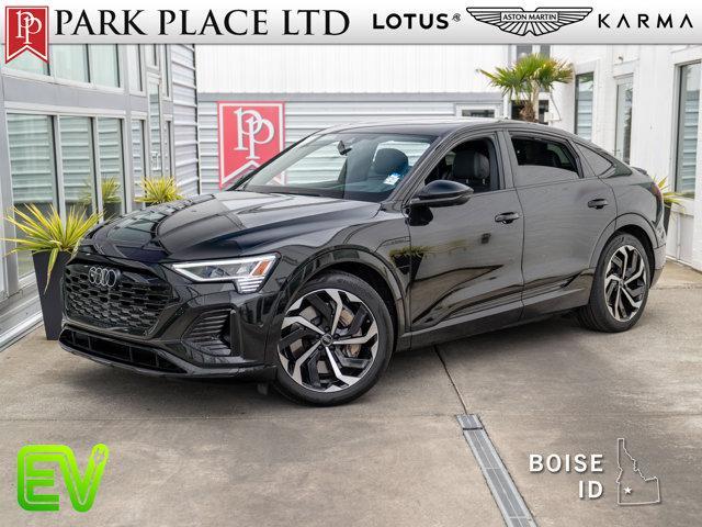 used 2024 Audi Q8 e-tron car, priced at $59,950