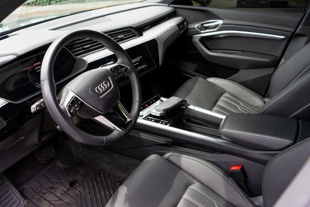 used 2024 Audi Q8 e-tron car, priced at $59,950