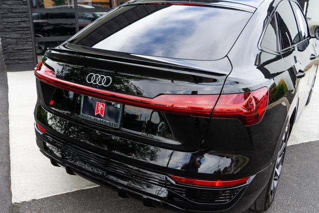 used 2024 Audi Q8 e-tron car, priced at $59,950