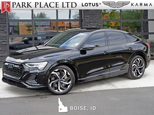used 2024 Audi Q8 e-tron car, priced at $59,950