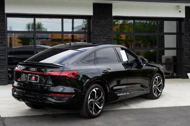used 2024 Audi Q8 e-tron car, priced at $59,950