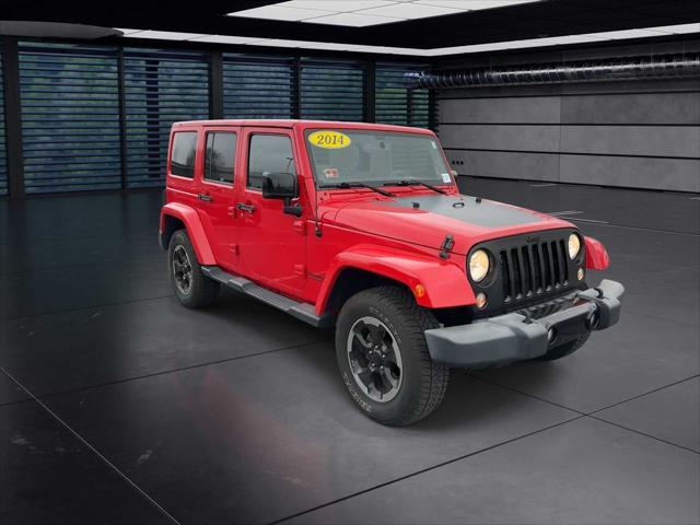 used 2014 Jeep Wrangler Unlimited car, priced at $18,498