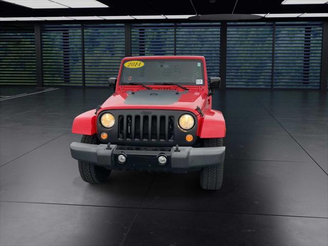 used 2014 Jeep Wrangler Unlimited car, priced at $18,498