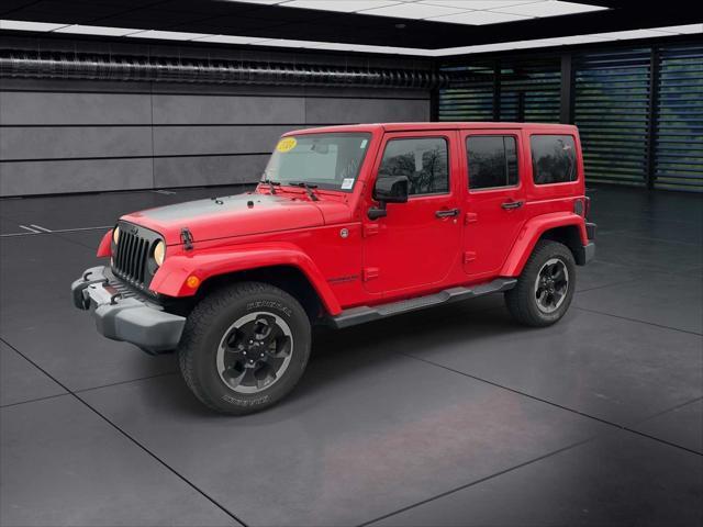 used 2014 Jeep Wrangler Unlimited car, priced at $18,498