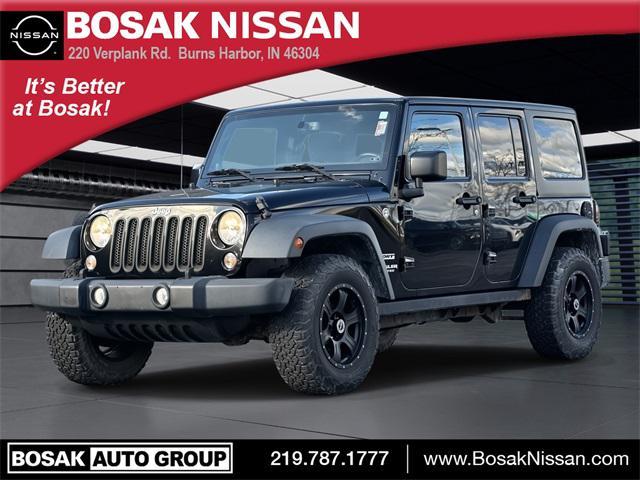 used 2014 Jeep Wrangler Unlimited car, priced at $15,741